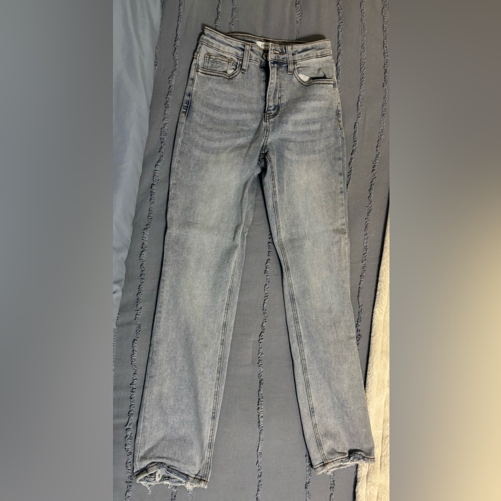 Classic Gray Women's Straight Leg Jeans